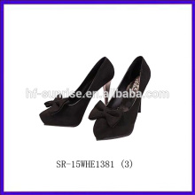 SR-15WHE1381 (3) neue stilvolle Absatzschuhe für Frauen China billige High Heel Sheos schwarze koreanische High Heel Schuhe